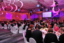 Jantar de gala da IMEX, onde foi entregue o prêmio JMIC