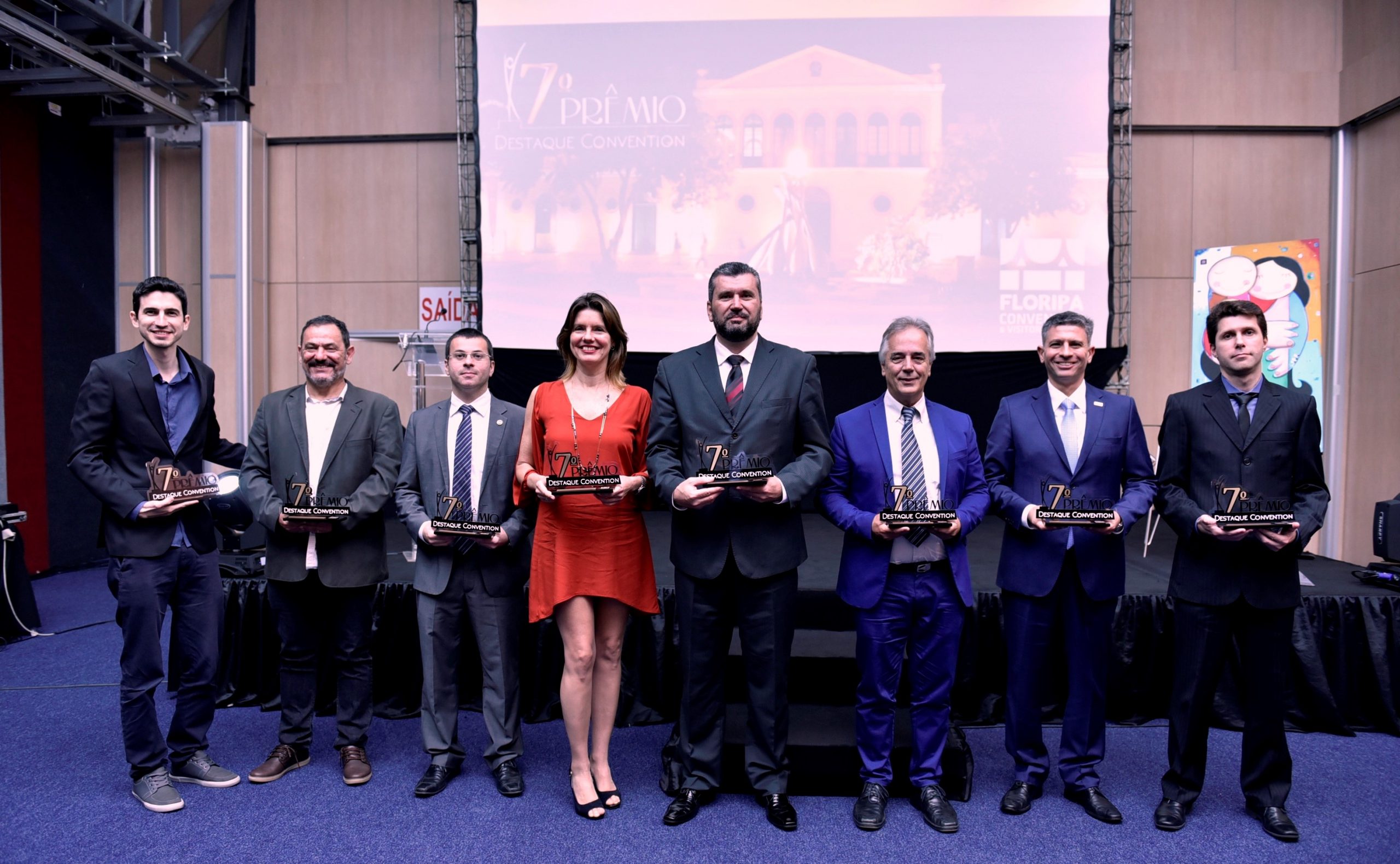 Prêmio Destaque Homenageados captação de eventos 2017